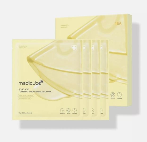 Set x4 Mascarillas En Gel De
