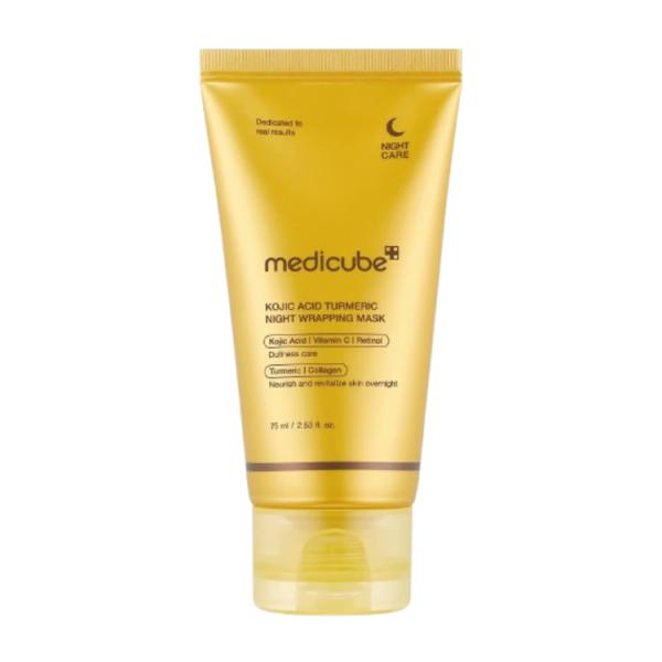 Mascarilla Envolvente Nocturna De Acido Kojico Y Curcuma