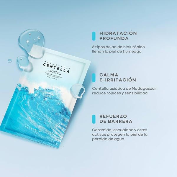 Mascarilla Hidratante Hyalu-Cica 25ml Con Centella Asiatica