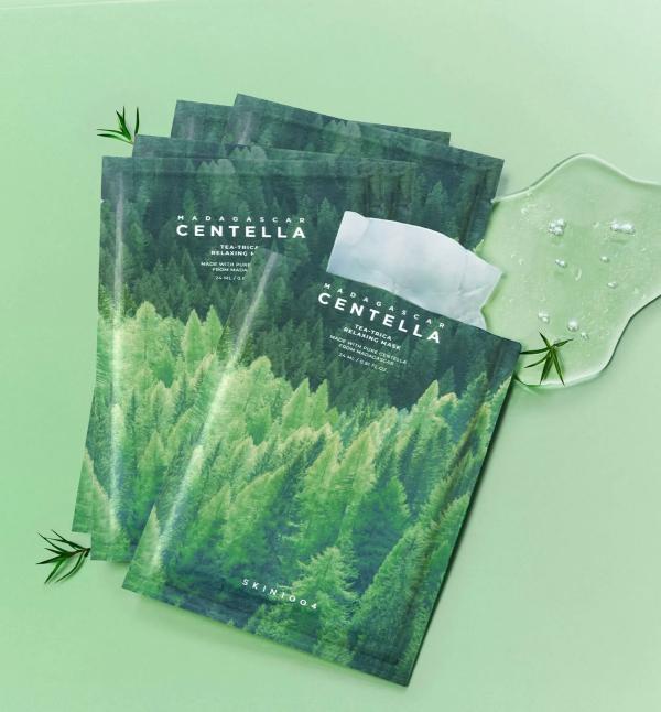 Mascarilla Relajante De Te Te-Trica 24ml Con Centella Asiatica