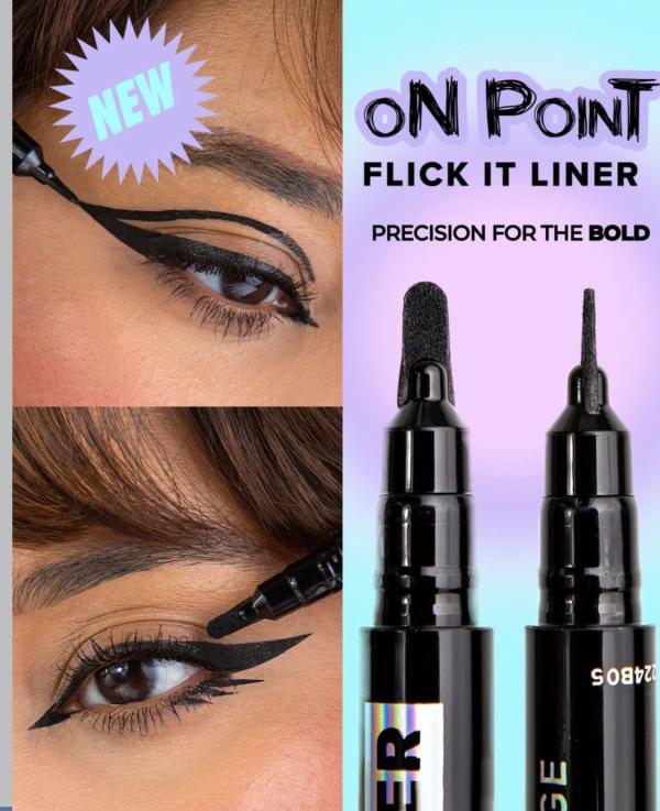 Delineador De Ojos On Point Flat Edge Italia Deluxe