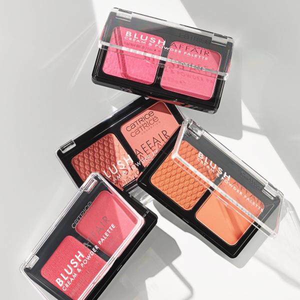Paleta De Colorete En Polvo Y En Crema Blush Affair