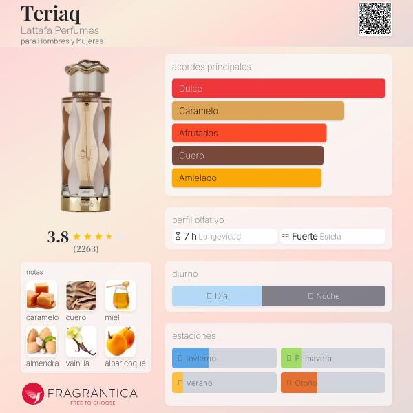 Teriaq EDP 100ml Lattafa