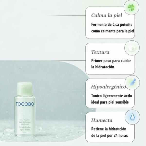Mini Tonico Aqua Cica Calmante 30ml