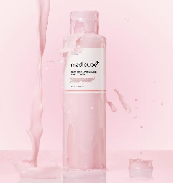 PDRN Tonico Lechoso Rosa De Niacinamida 150ml