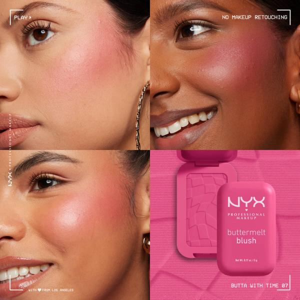 Rubor En Polvo Nyx Buttermelt