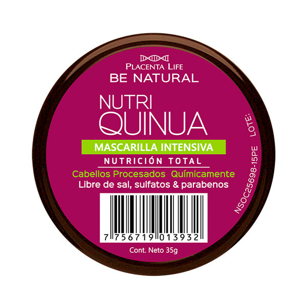 Mascarilla Capilar Con Estracto De Quinua 35g Nutricion Total