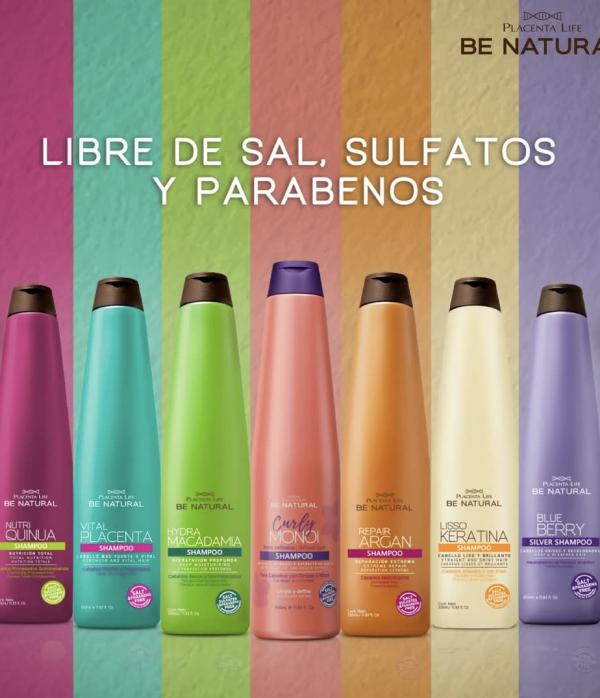 Shampoo Be Natural De 350ml
