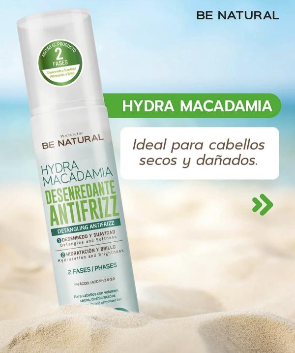 Desenredante Anti Frizz Hydra Macadamia 200ml