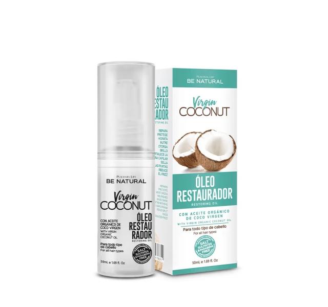 Tratamiento Oleo Restaurador De Coco Be Natural 50ml