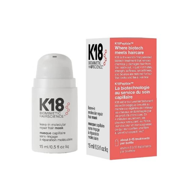 Mascarilla Capilar Reparacion Molecular Sin Enjuague 15ml
