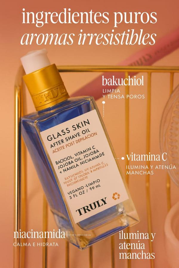 Aceite Para Despues Del Afeitado Glass Skin 90ml