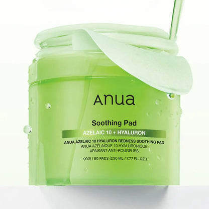 Pads Calmantes Con 10% De Acido Azelaico Y Acido Hialuronico