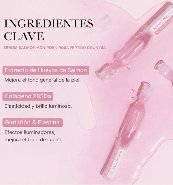 PDRN Suero De Dia Con Alta Pureza Y Estracto De Salmon 99%