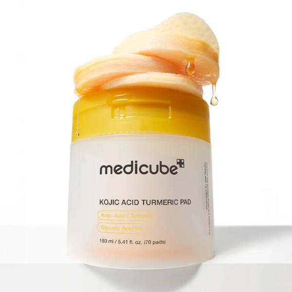 Pads De Cúrcuma Y Acido Kójico Medicube 160ml