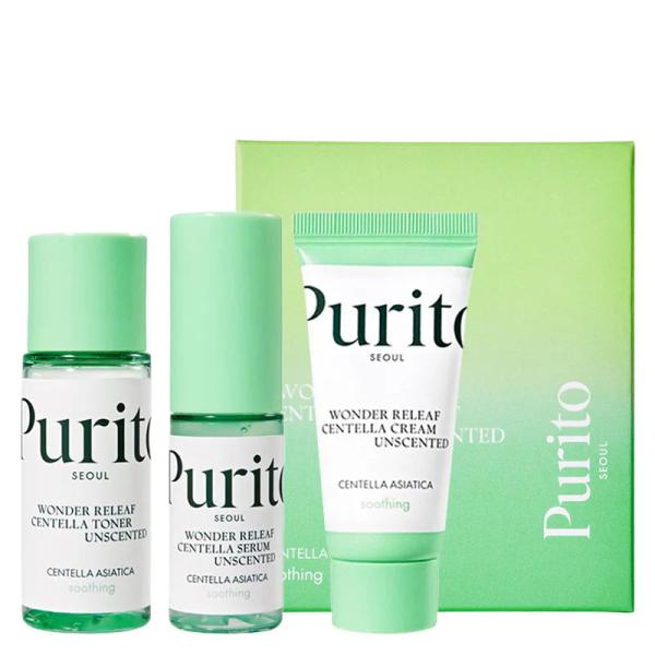 Mini Kit De Skincare Wonder Releaf Purito Seoul