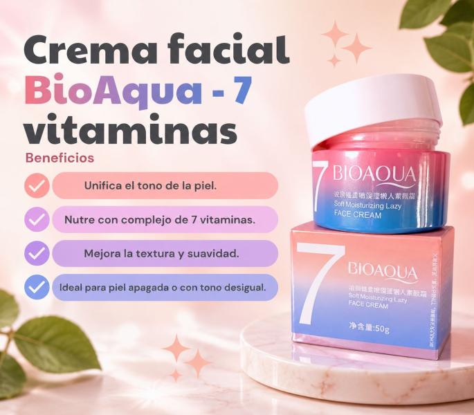 Crema De 7 Vitaminas BIOAQUA