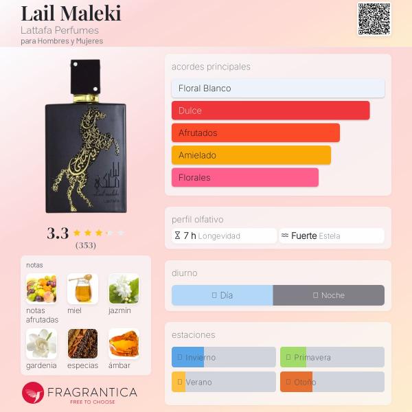 Lail Maleki Edp Lattafa 100ml