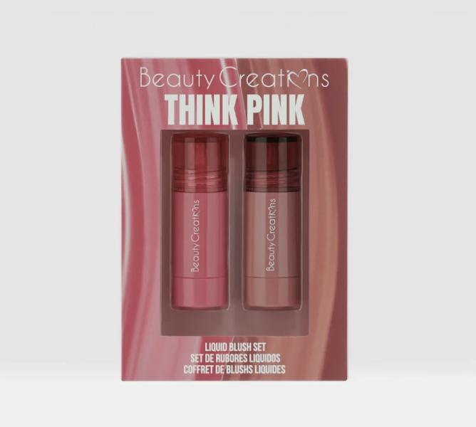 Duo De Rubores Liquidos Think Pink B.Creations