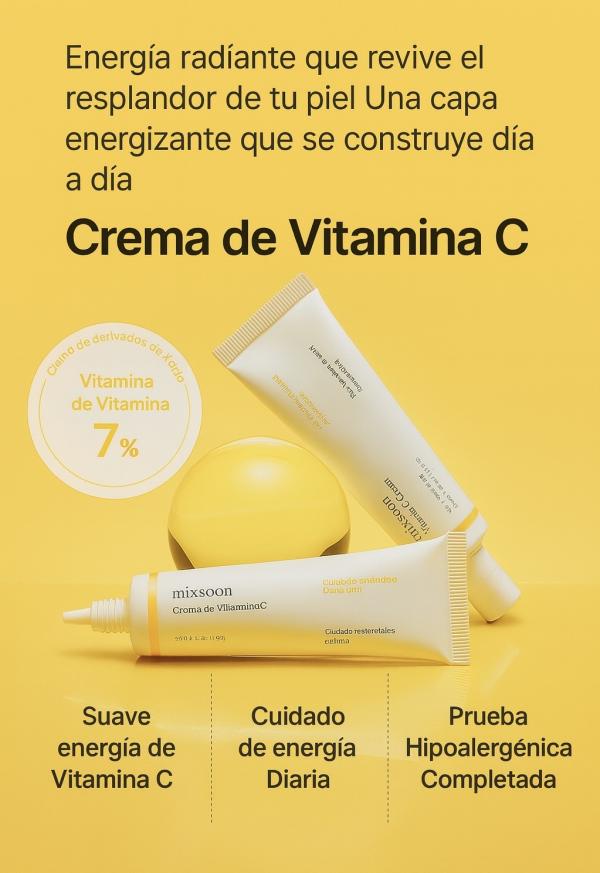 Crema De Vitamina C Mixsoon 30ml