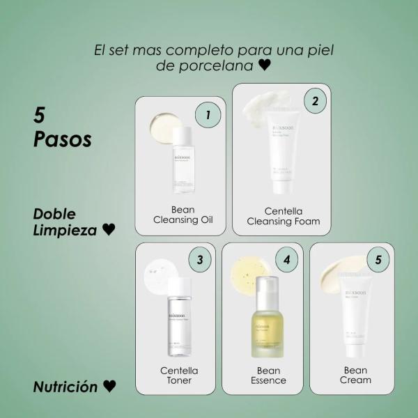 Set De Esenciales Pure Glow Set 5 Piezas Mixsoon