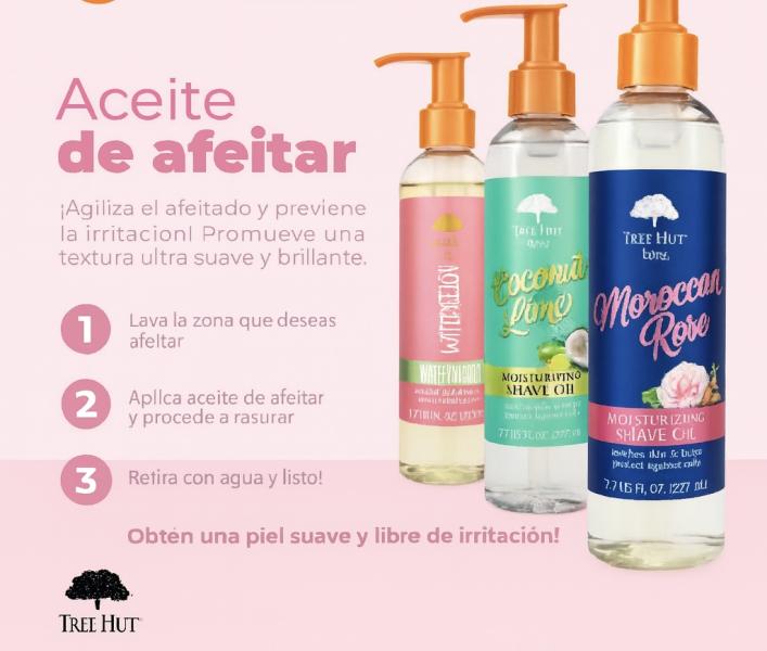 Aceite Hidratante Para Afeitar Tree Hut