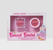 Set De Rubor En Crema Y Polvo + Brocha Candy Land