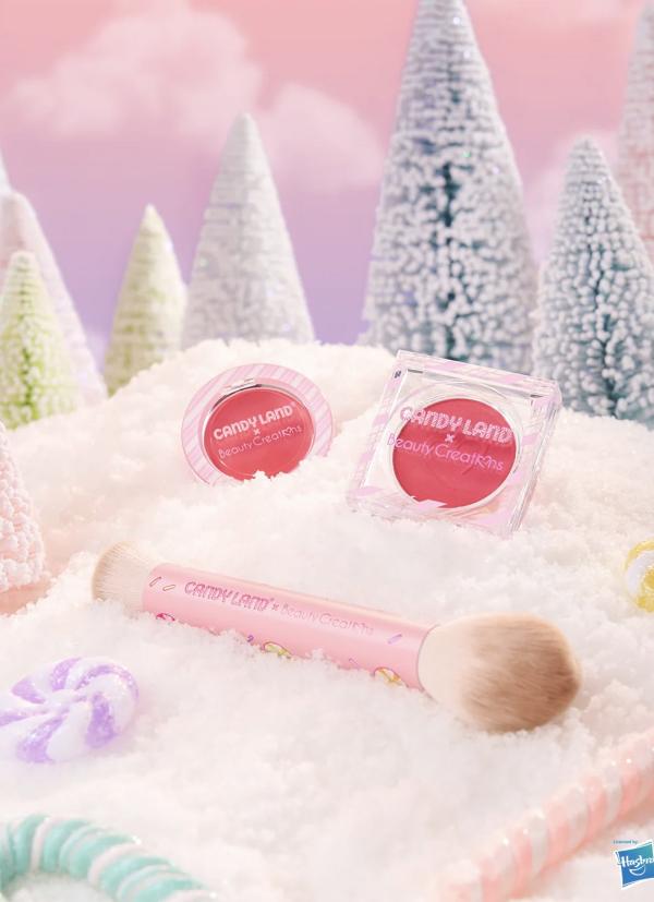Set De Rubor En Crema Y Polvo + Brocha Candy Land