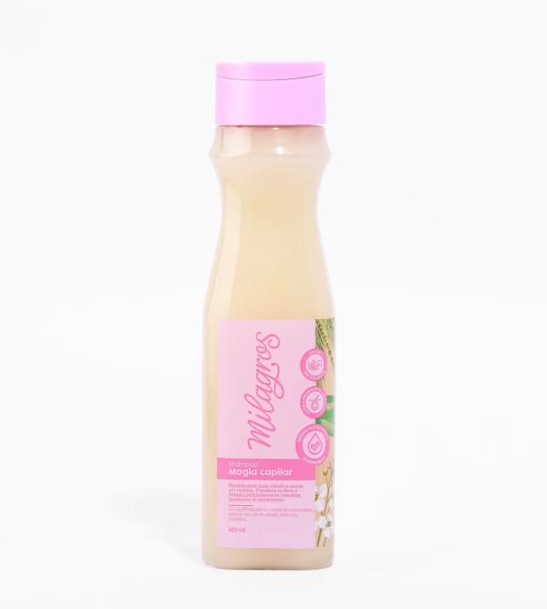 Shampoo Magia Capilar Con Acido Hialurónico Milagros 450ml