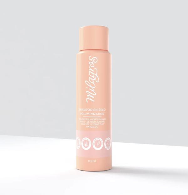 Shampoo En Seco Voluminizador Milagros 175ml