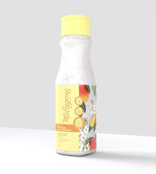 Tratamiento Nutrición Y Crecimiento Rizos Milagros 450ml