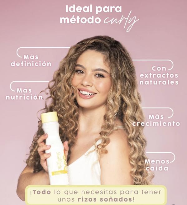 Tratamiento Nutrición Y Crecimiento Rizos Milagros 450ml