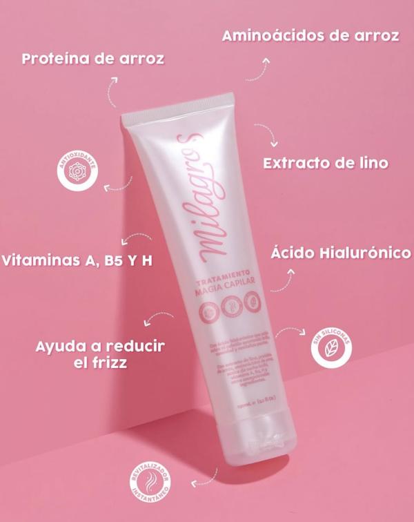 Tratamiento Magia Capilar 150ml ( Ideal Para Cabellos Con Frizz )
