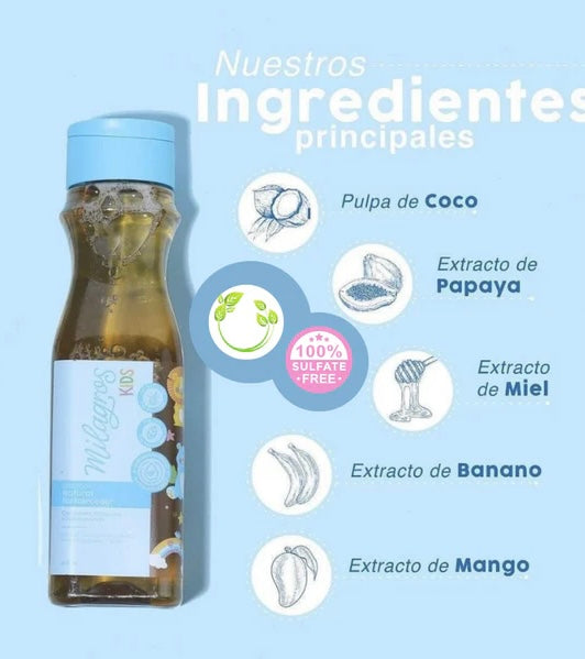Doypack Shampoo Natural Fortalecedor Kids