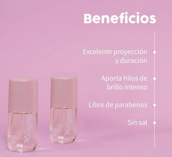 Perfume Capilar Y Corporal De 120ml Milagros