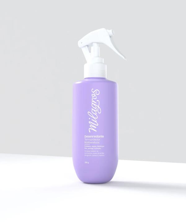 Desenredante Termoprotector Miltibeneficios 250g Morado