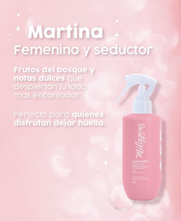 Desenredante Termoprotector Multibeneficios Martina 250g