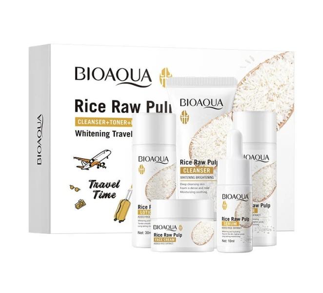 Mini Kit Viajero A Base De Arroz Bioaqua