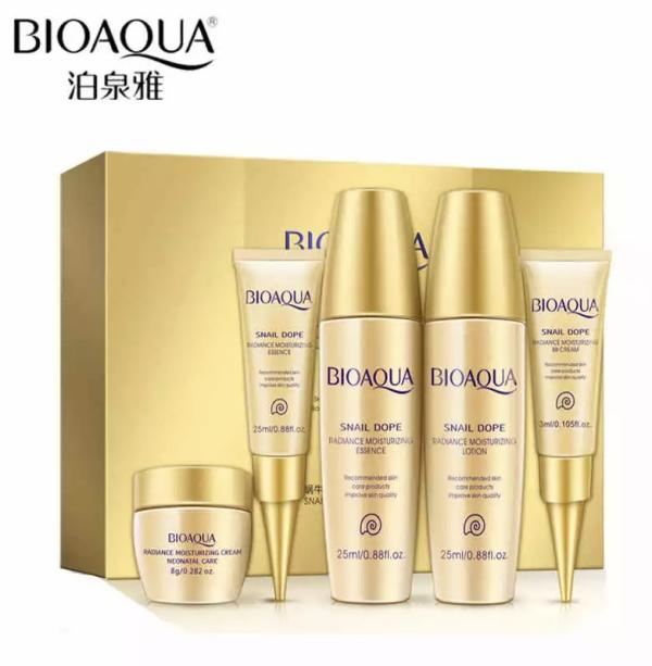 Mini Kit De Skincare De Baba De Caracol