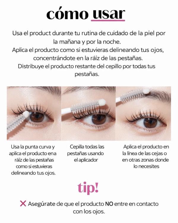 Mascara De Pestañas Y Serum De Pestañas QICIY