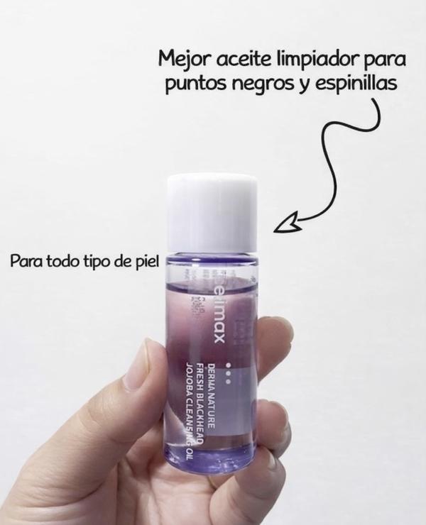 Mini Aceite Limpiador De Jojoba Para Puntos Negros Celimax 20ml