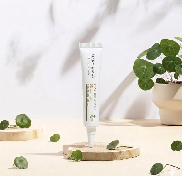 Mini Crema Solar Calmante 50Spf Mary & May 50ml