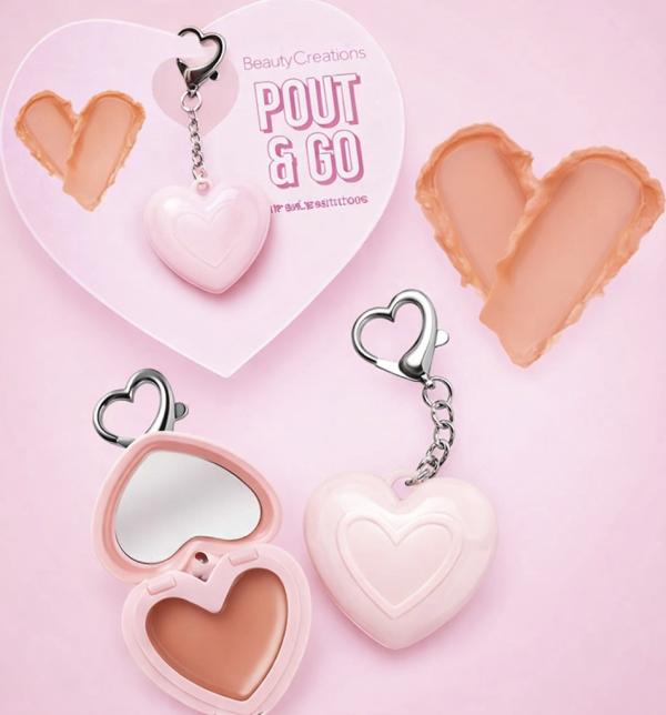 Balsamo Y Llavero De Corazon Pout and Go
