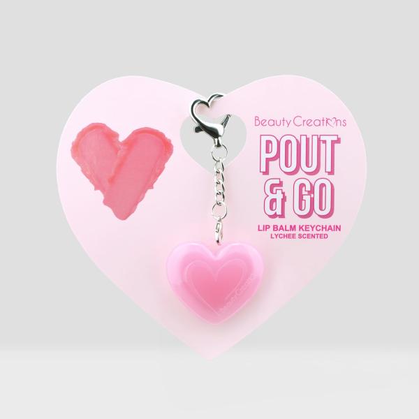 Balsamo Y Llavero De Corazon Pout and Go