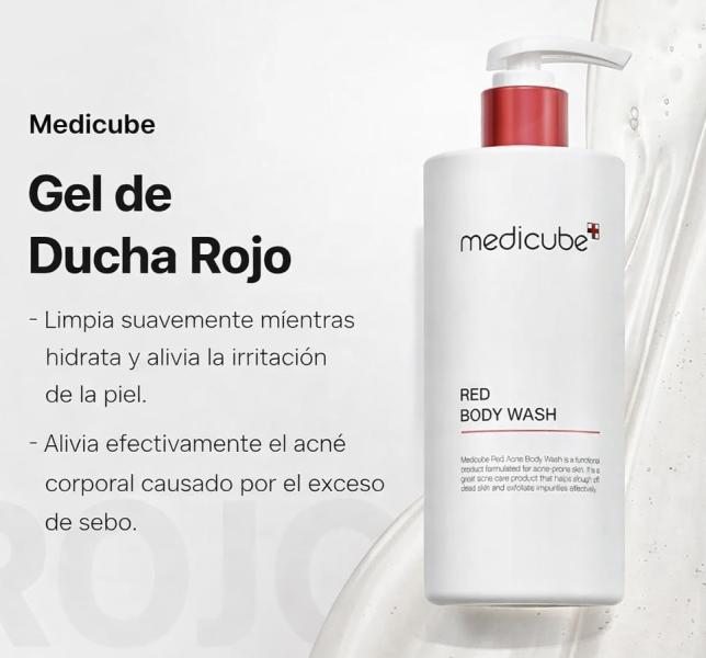 Gel De Ducha Red Acne Body Wash Medicube ( 400g )