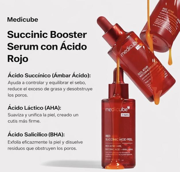 Exfoliante De Acido Salicilico Red Acne Medicube 40g