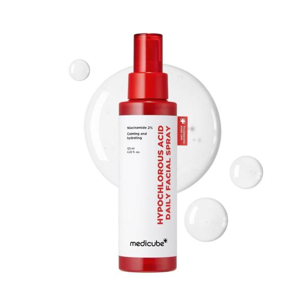 Spray Facial Calmante Diario De Acido Hipocloroso Medicube 125ml