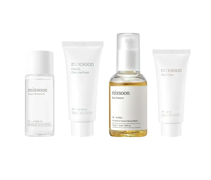 Kit De Skincare Glass Skin Suitcase De 4Pcs Mixsoon