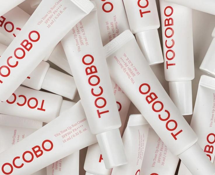 Crema Solar Tocobo Vita Tone De 50spf 10ml