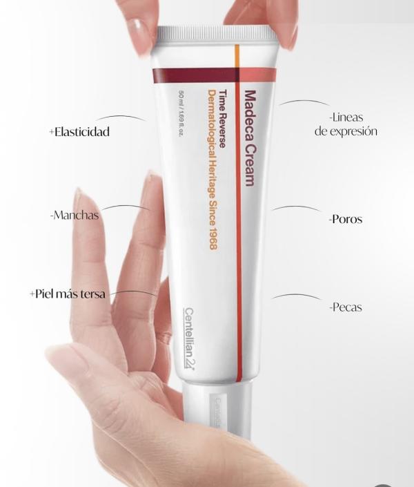 Crema Facial Antiedad Madeca Cream Time Reverse Original 50ml